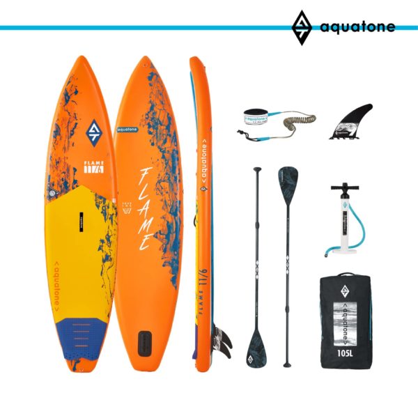 tabla paddle surf sup aquatone flame 11´6 conjunto