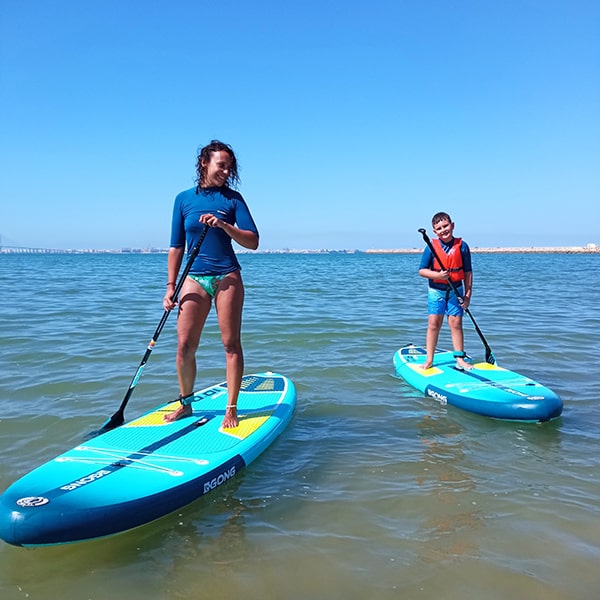 Curso de paddle surf para madres